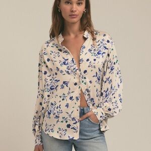 NWT Favorite Daughter Floral Blouse
